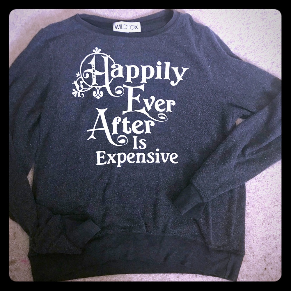 Wildfox "Happily Ever After is Expensive"